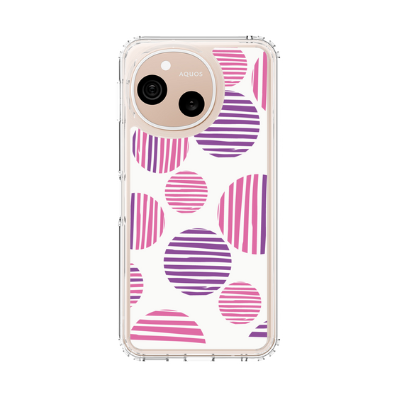 スリムプロテクションケース［ Nordic Dot - Pink ］