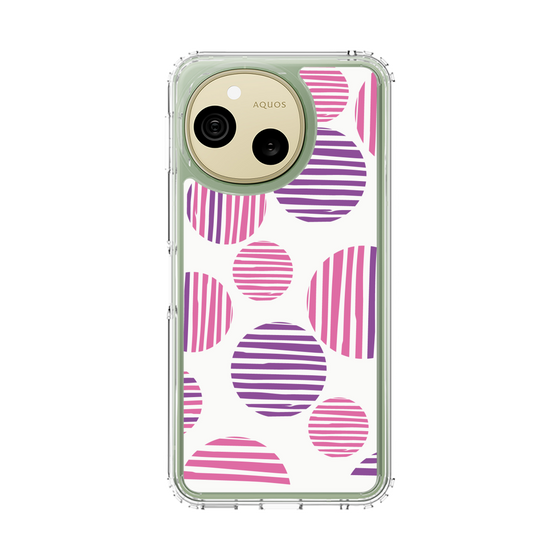 スリムプロテクションケース［ Nordic Dot - Pink ］