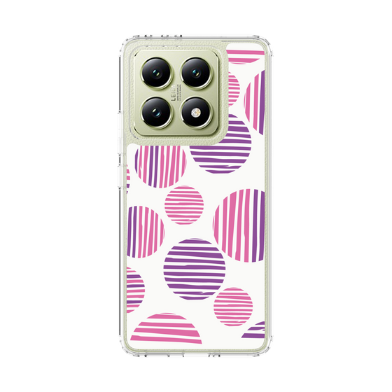 スリムプロテクションケース［ Nordic Dot - Pink ］