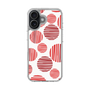 スリムプロテクションケース［ Nordic Dot - Red ］