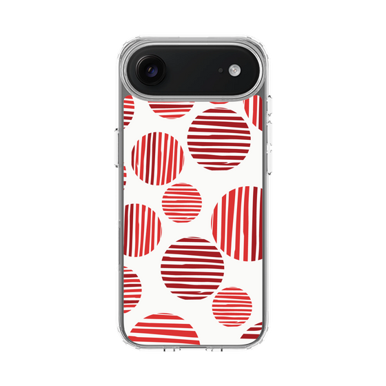 スリムプロテクションケース［ Nordic Dot - Red ］
