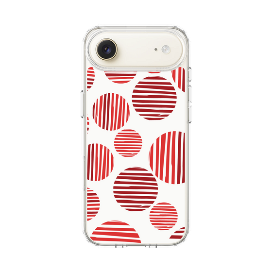 スリムプロテクションケース［ Nordic Dot - Red ］
