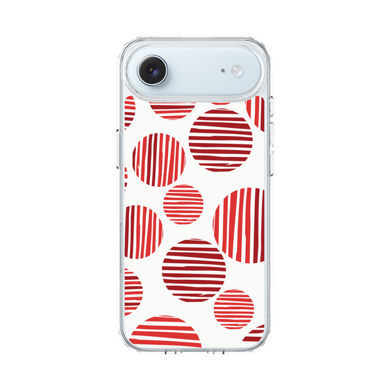 スリムプロテクションケース［ Nordic Dot - Red ］