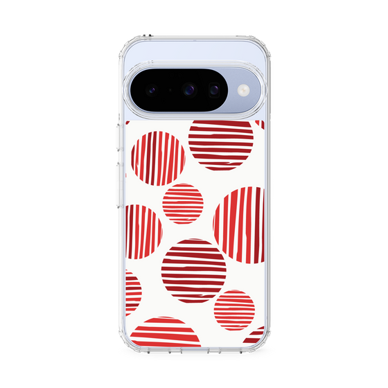 スリムプロテクションケース［ Nordic Dot - Red ］