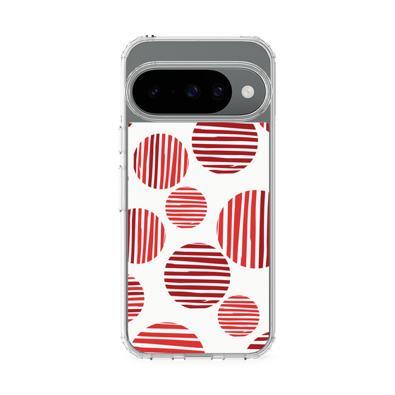 スリムプロテクションケース［ Nordic Dot - Red ］