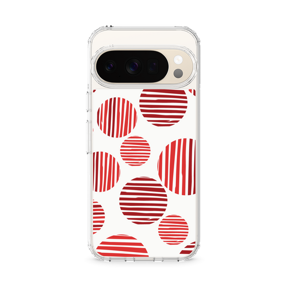 スリムプロテクションケース［ Nordic Dot - Red ］