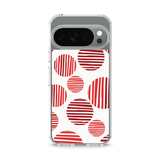 スリムプロテクションケース［ Nordic Dot - Red ］