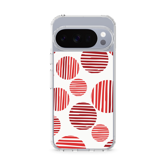 スリムプロテクションケース［ Nordic Dot - Red ］