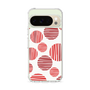 スリムプロテクションケース［ Nordic Dot - Red ］