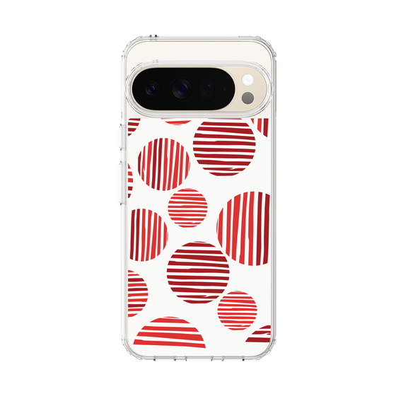 スリムプロテクションケース［ Nordic Dot - Red ］