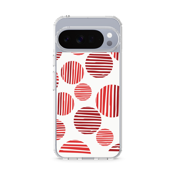 スリムプロテクションケース［ Nordic Dot - Red ］