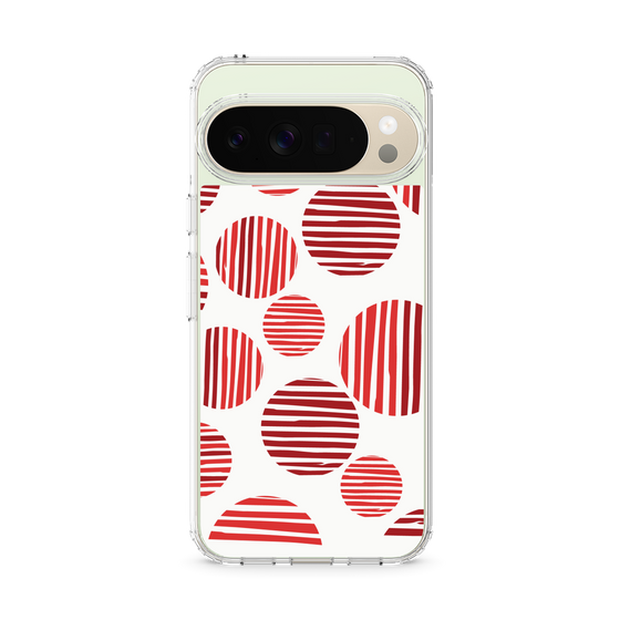 スリムプロテクションケース［ Nordic Dot - Red ］