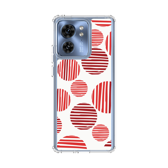 スリムプロテクションケース［ Nordic Dot - Red ］