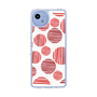 スリムプロテクションケース［ Nordic Dot - Red ］