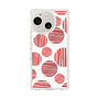 スリムプロテクションケース［ Nordic Dot - Red ］