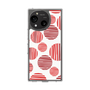 スリムプロテクションケース［ Nordic Dot - Red ］