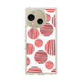 スリムプロテクションケース［ Nordic Dot - Red ］
