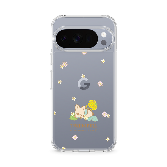 スリムプロテクションケース［ ザシキブタ - Flower ］