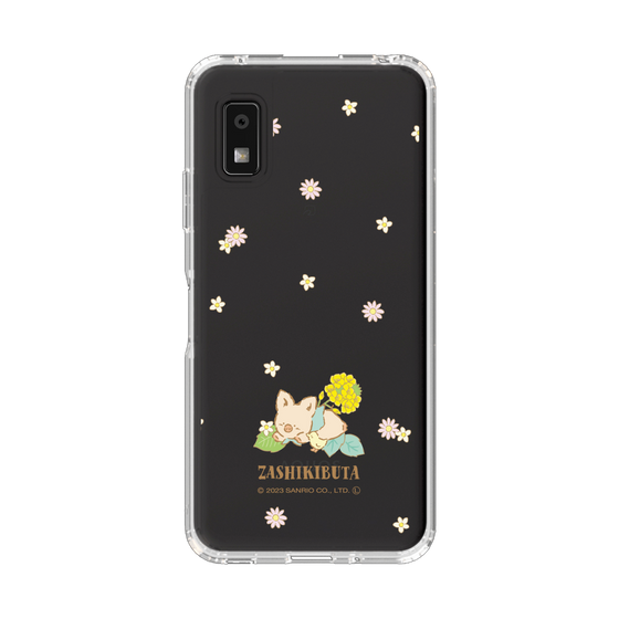 スリムプロテクションケース［ ザシキブタ - Flower ］