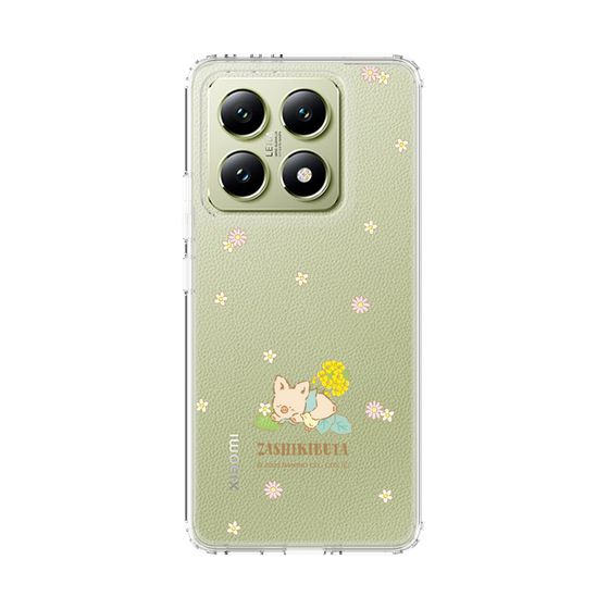 スリムプロテクションケース［ ザシキブタ - Flower ］