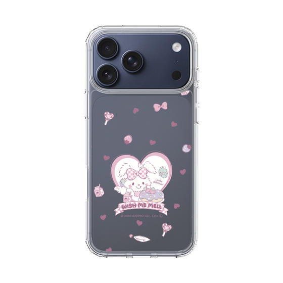 スリムプロテクションケース［ ウィッシュミーメル - くすみギンガム ］