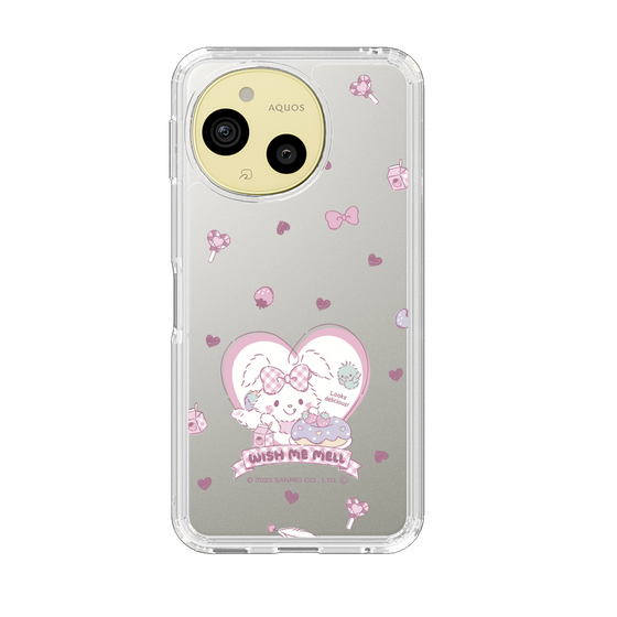 スリムプロテクションケース［ ウィッシュミーメル - くすみギンガム ］