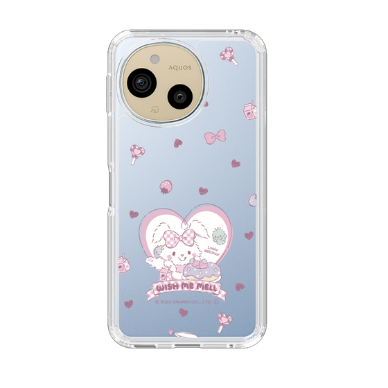 スリムプロテクションケース［ ウィッシュミーメル - くすみギンガム ］