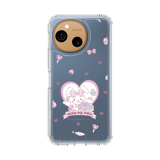 スリムプロテクションケース［ ウィッシュミーメル - くすみギンガム ］