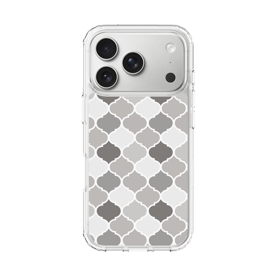 スリムプロテクションケース［ Moroccan1 color - Gray ］