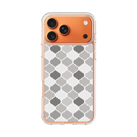 スリムプロテクションケース［ Moroccan1 color - Gray ］