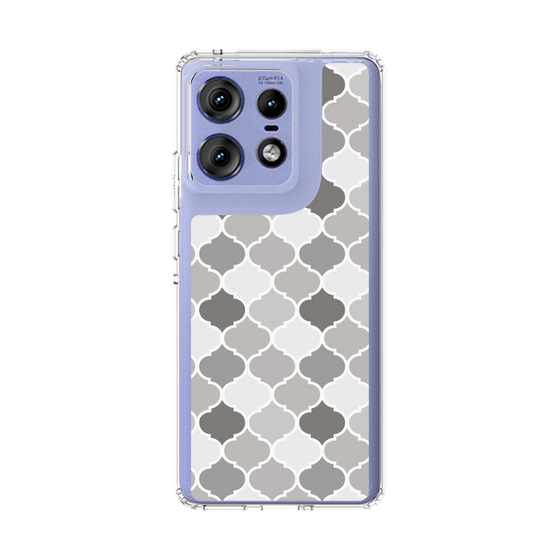 スリムプロテクションケース［ Moroccan1 color - Gray ］