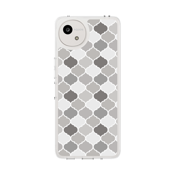 スリムプロテクションケース［ Moroccan1 color - Gray ］