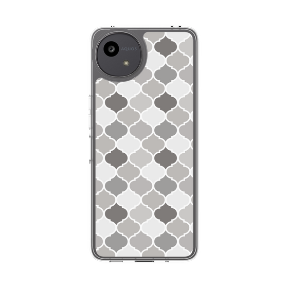スリムプロテクションケース［ Moroccan1 color - Gray ］