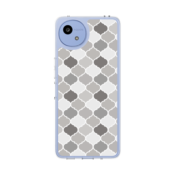 スリムプロテクションケース［ Moroccan1 color - Gray ］
