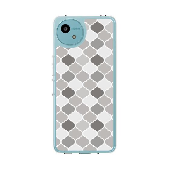 スリムプロテクションケース［ Moroccan1 color - Gray ］