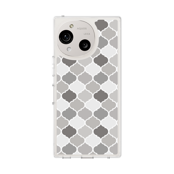 スリムプロテクションケース［ Moroccan1 color - Gray ］
