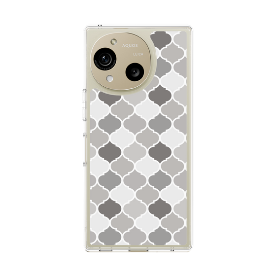 スリムプロテクションケース［ Moroccan1 color - Gray ］