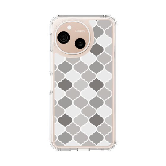 スリムプロテクションケース［ Moroccan1 color - Gray ］