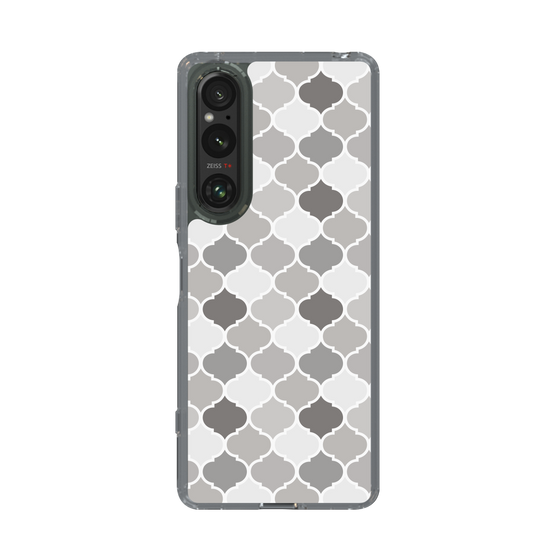 スリムプロテクションケース［ Moroccan1 color - Gray ］