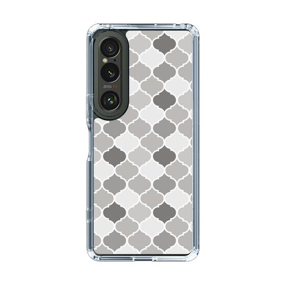 スリムプロテクションケース［ Moroccan1 color - Gray ］