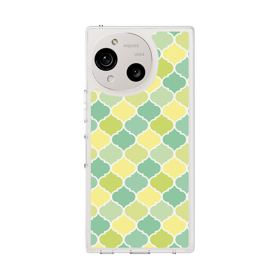スリムプロテクションケース［ Moroccan1 color - Green ］
