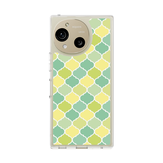 スリムプロテクションケース［ Moroccan1 color - Green ］