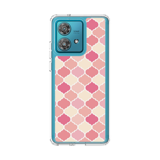 スリムプロテクションケース［ Moroccan1 color - Pink ］