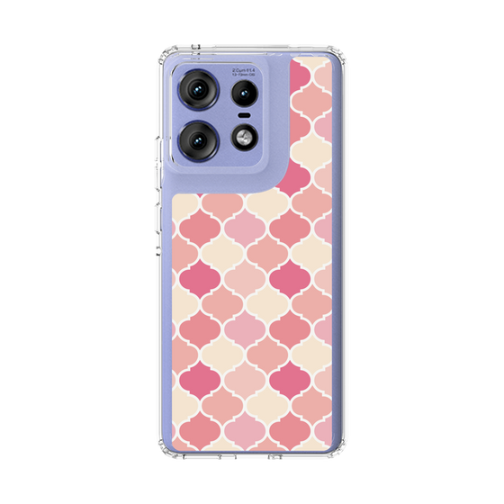スリムプロテクションケース［ Moroccan1 color - Pink ］