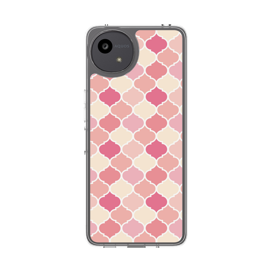 スリムプロテクションケース［ Moroccan1 color - Pink ］