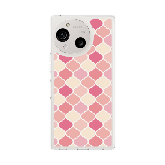 スリムプロテクションケース［ Moroccan1 color - Pink ］