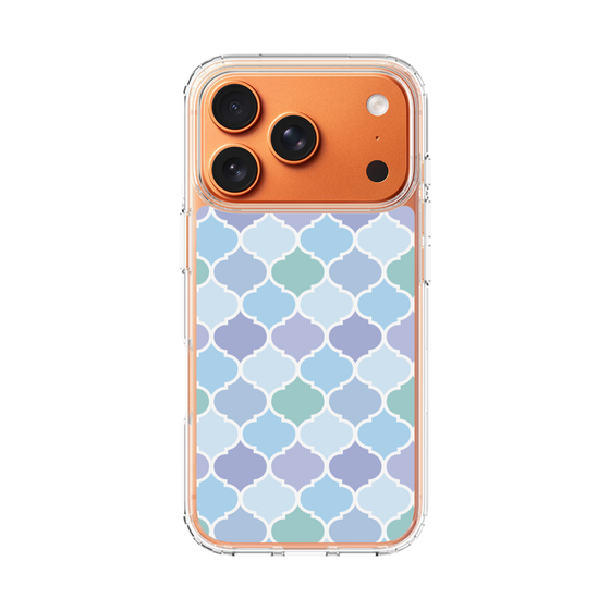スリムプロテクションケース［ Moroccan1 color - Blue ］