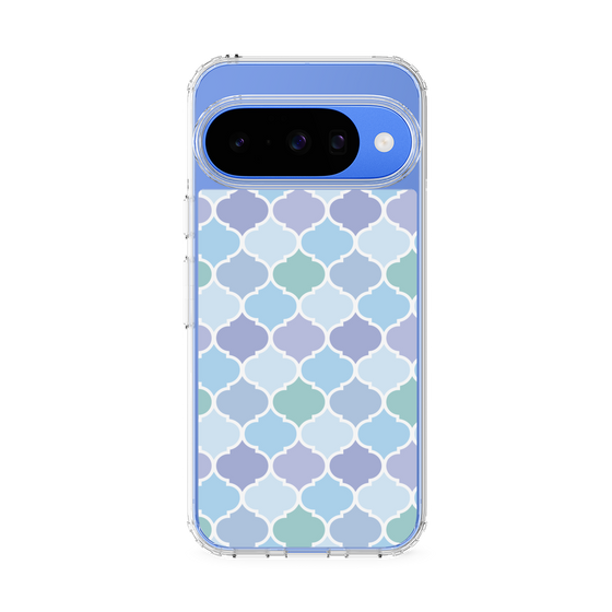 スリムプロテクションケース［ Moroccan1 color - Blue ］