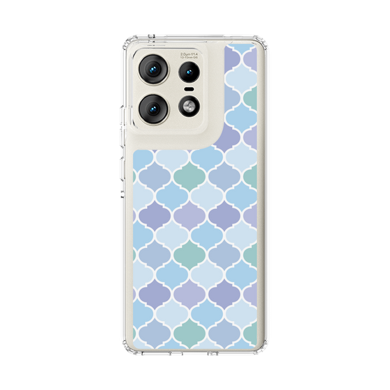 スリムプロテクションケース［ Moroccan1 color - Blue ］