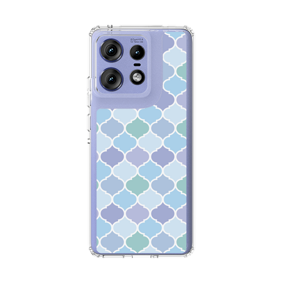 スリムプロテクションケース［ Moroccan1 color - Blue ］